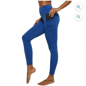 Women's Thick High Waist Yoga Exercise Stretch leggings XS